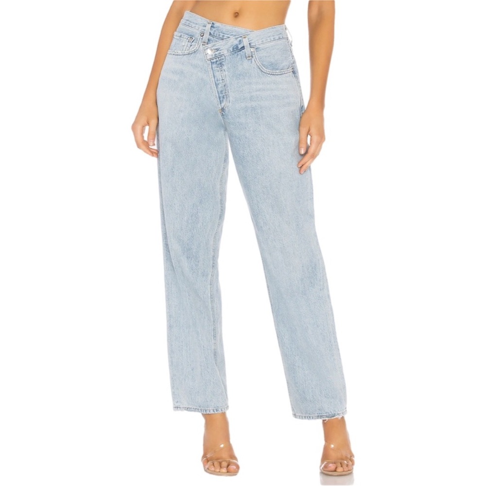 Agolde Criss Cross Upsized Denim Size 25